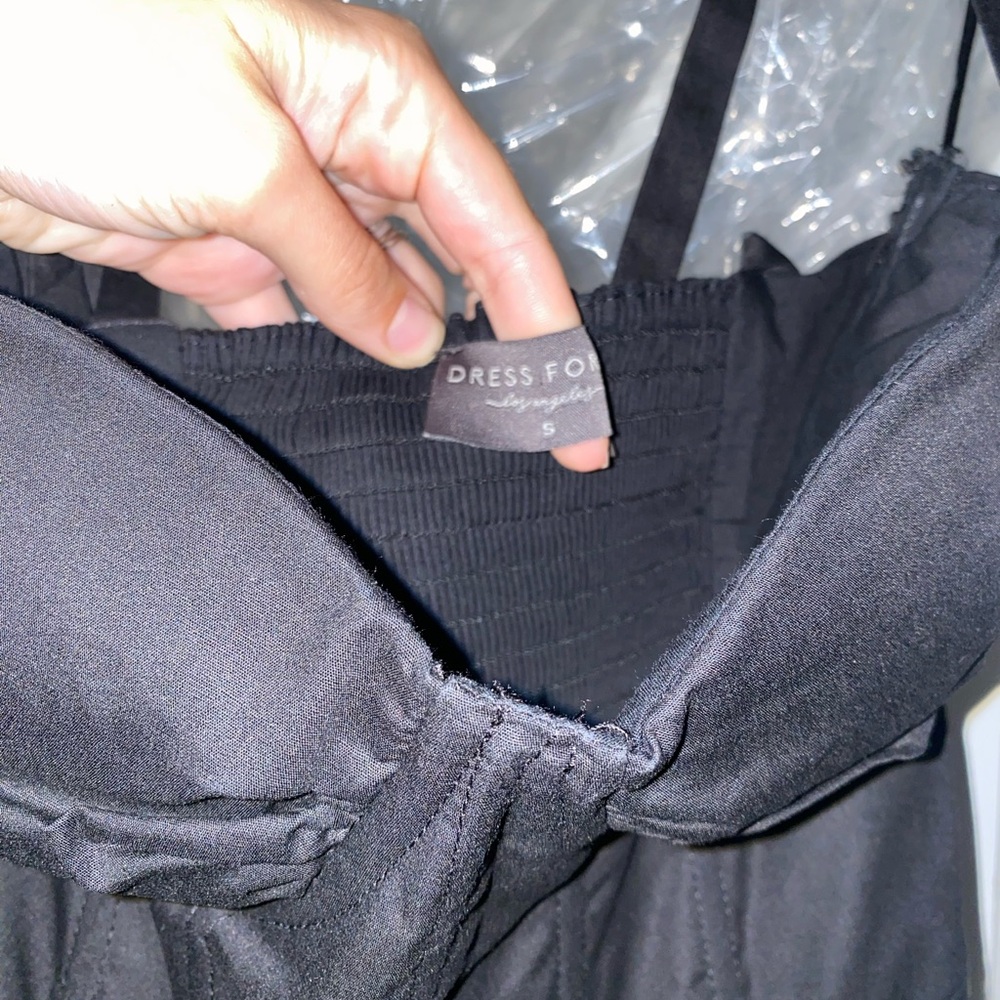Dress Forum Elegant Black Strapless Dress